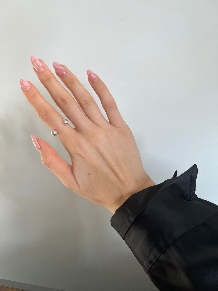 Silver Ball Ring