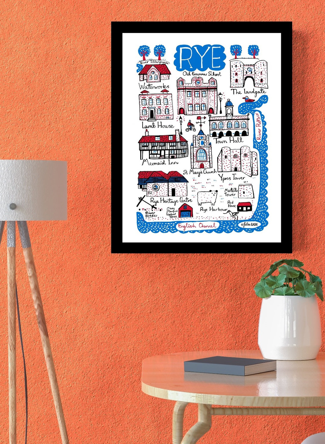 Rye Art Print