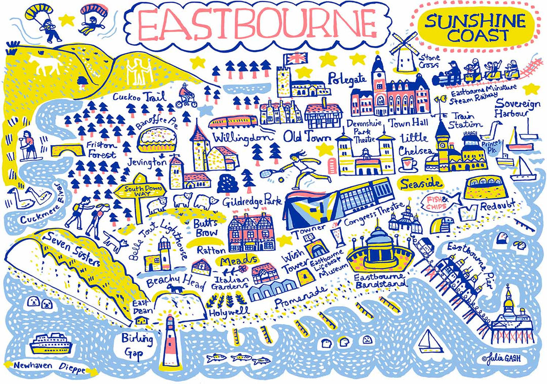 Eastbourne Art Print