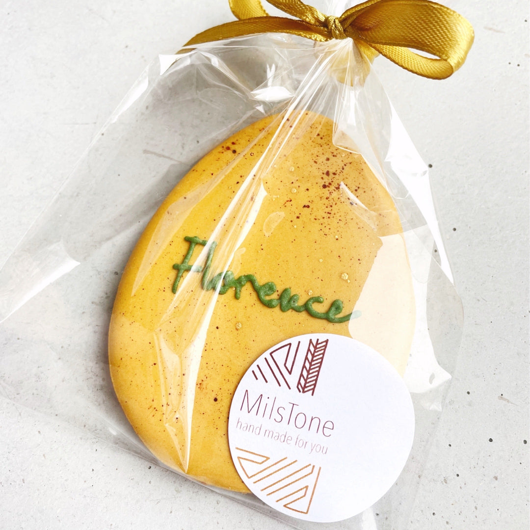 Personalised Easter Egg Biscuits