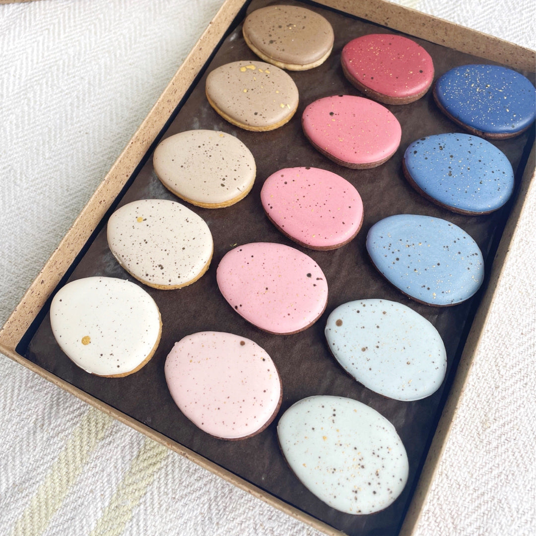 Speckled Easter Eggs Biscuits