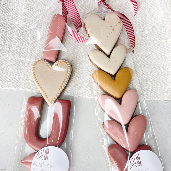 Heart Iced Biscuits